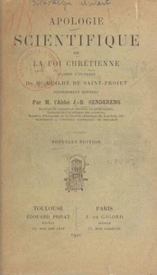 Apologie scientifique de la foi chrétienne