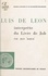 Luis de León. Interprète du Livre de Job
