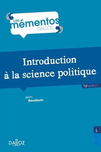 Introduction à la science politique 12e édition