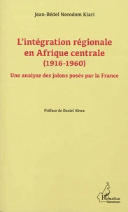 L'intégration régionale en Afrique centrale