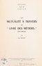 Jean Bennet - La mutualité à travers le "Livre des métiers" (XIIIe siècle).