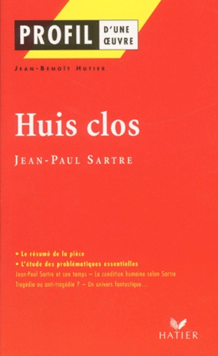 Huis Clos, Jean-Paul Sartre - Occasion