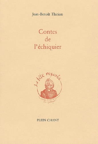 Jean-Benoît Thirion - Contes De L'Echiquier.
