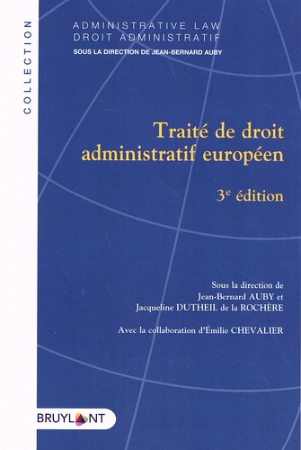 Traité de droit administratif européen 3e édition
