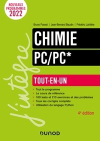 Livre télécharger pda Chimie Tout-en-un PC/PC* - 4e éd. MOBI PDB FB2 9782100845606 par Jean-Bernard Baudin, Frédéric Lahitète, Bruno Fosset