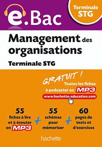 Jean-Bernard Ducrou - Management des organisations Tle STG.