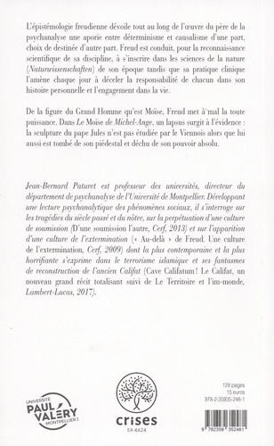 La passion aporétique de Sigmund Freud. Epistémè et heimarnénè suivi de A propos d'un lapsus de Freud sur le Moïse de Michel-Ange