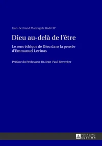 Dieu au-delà de l'être