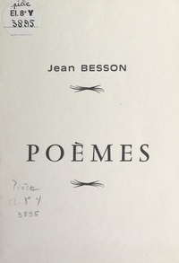 Jean Besson - Poèmes.