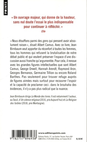 Le Courage de la nuance de Jean Birnbaum Poche Livre Decitre