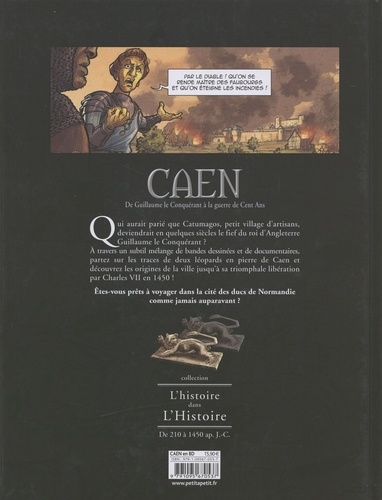 Caen Tome 1 De Guillaume le Conquérant à la guerre de Cent Ans. De 210 à 1450 après J-C