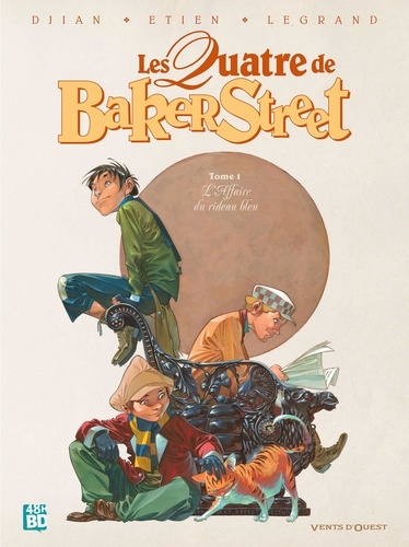 Les Quatre de Baker Street Tome 1 L'affaire du rideau bleu. 48H BD 2020 -  -  Edition limitée