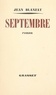 Jean Blanzat - Septembre.