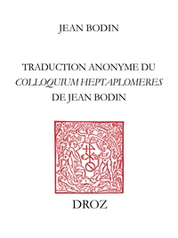Colloque entre sept scavans qui sont de differens sentimens
