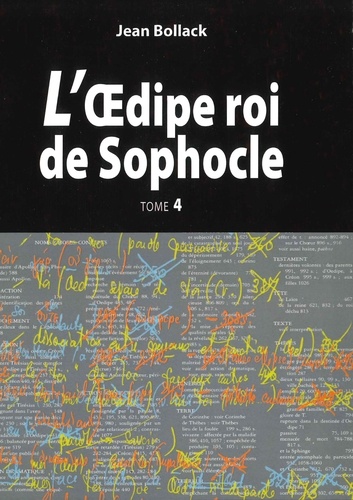 Cahiers de philologie - L'Œdipe Roi de Sophocle
