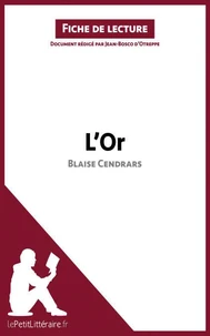 L'or de Blaise Cendrars