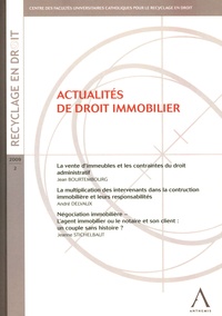 Jean Bourtembourg - Actualités de droit immobilier.
