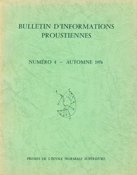 Jean Bousquet - Bulletin d'informations proustiennes n° 4.