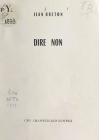 Dire non
