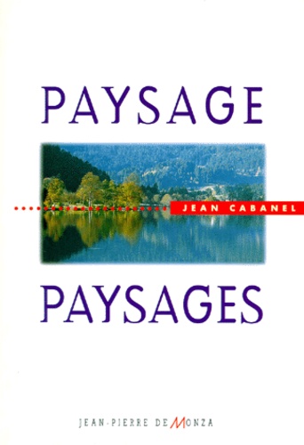 Jean Cabanel - Paysage paysages.