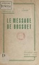 Jean Calvet - Le message de Bossuet.