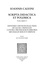 Defensio orthodoxae fidei de sacra Trinitate, contra prodigiosos errores Michaelis Serueti Hispani. Series IV. Scripta didactica et polemica