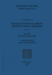 Praelectiones in librum prophetiarum Ieremiae