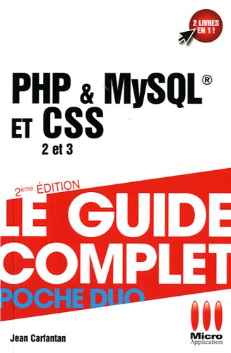 Jean Carfantan - PHP & MySQL et CSS 2 et 3.