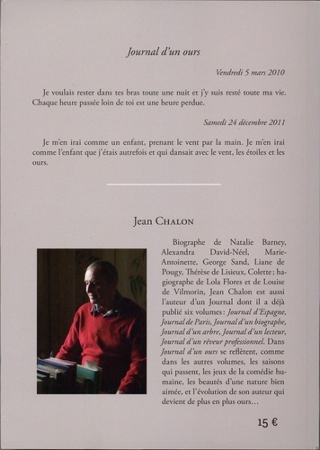 Journal d'un ours. 2008 2011