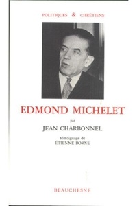 Jean Charbonnel - Edmond Michelet.