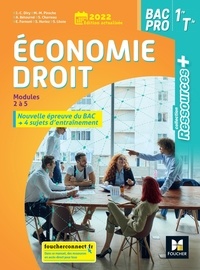 Jean-Charles Diry et Marie-Madeleine Piroche - Economie-droit 1re Tle Bac Pro Ressources Plus - Livre élève.