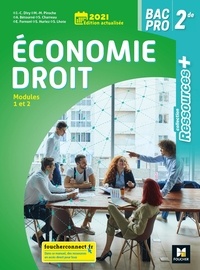 Jean-Charles Diry et Marie-Madeleine Piroche - Economie-Droit 2de Bac Pro Modules 1 et 2.