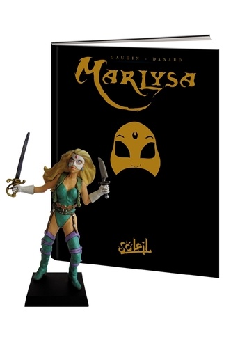 Jean-Charles Gaudin et Jean-Pierre Danard - Marlysa Tome 1 : Le masque - Edition collector Soleil 20 ans avec figurine.