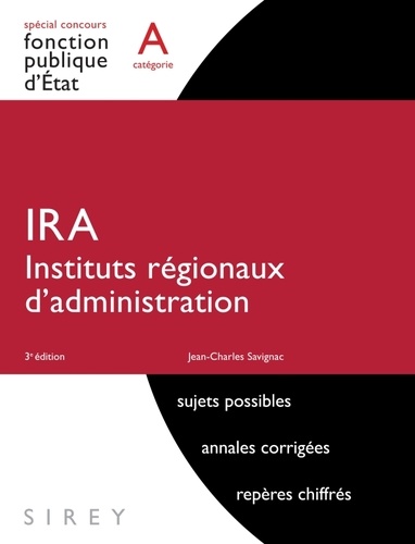 Jean-Charles Savignac - IRA instituts regionaux d'administration.