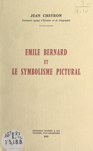 Émile Bernard et le symbolisme pictural