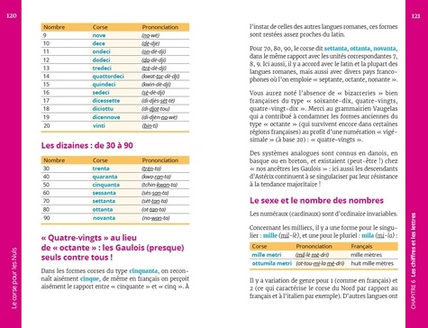 Le corse pour les nuls. Guide de conversation  Edition 2019-2020