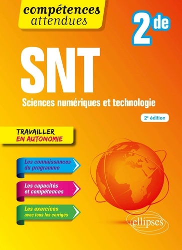 Sciences numériques et technologie 2de 2e édition