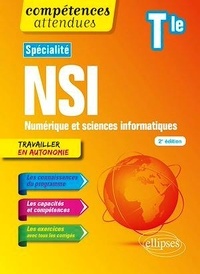 Jean-Christophe Bonnefoy et Bertrand Petit - Spécialité NSI Numérique et sciences informatiques Tle.