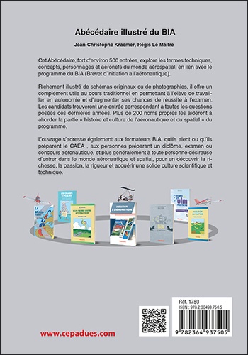 Abécédaire illustré du BIA. Brevet d'initiation à l'aéronautique