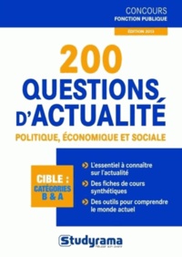 Jean-Christophe Saladin - 200 questions d'actualité politique, économique et sociale.