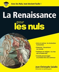 Jean-Christophe Saladin - La Renaissance pour les nuls.