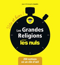 Jean-Christophe Saladin - Les grandes religions pour les Nuls.
