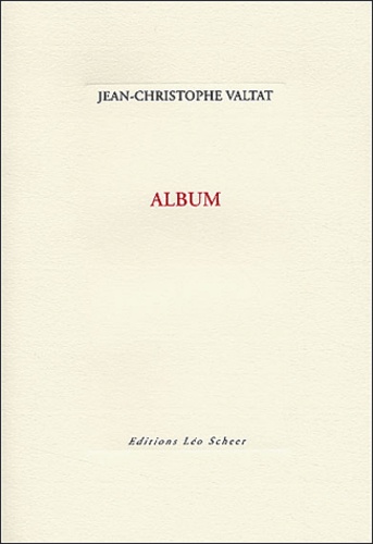 Jean-Christophe Valtat - Album.