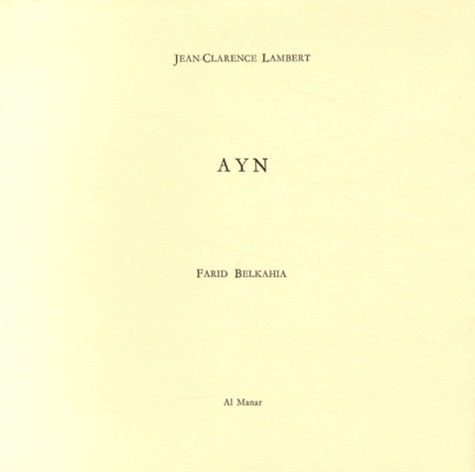 Jean-Clarence Lambert - Ayn.