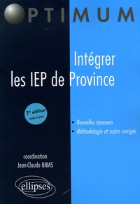 Jean-Claude Bibas - Intégrer les IEP de Province.