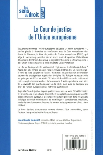 La Cour de justice de l'Union européenne