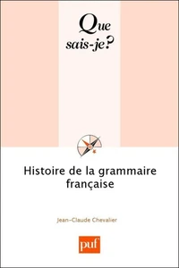 Histoire de la grammaire française