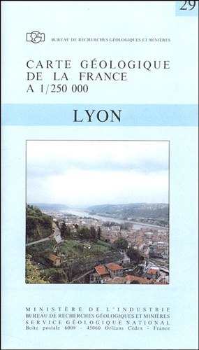 Jean-Claude Chiron et Yves Kerrien - Lyon - 1/250 000.