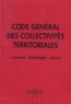 Jean-Claude Douence - Code général des collectivités territoriales 1998.