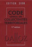 Jean-Claude Douence et Pierre Bon - Code général des collectivités territoriales 2008.